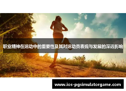 职业精神在运动中的重要性及其对运动员表现与发展的深远影响